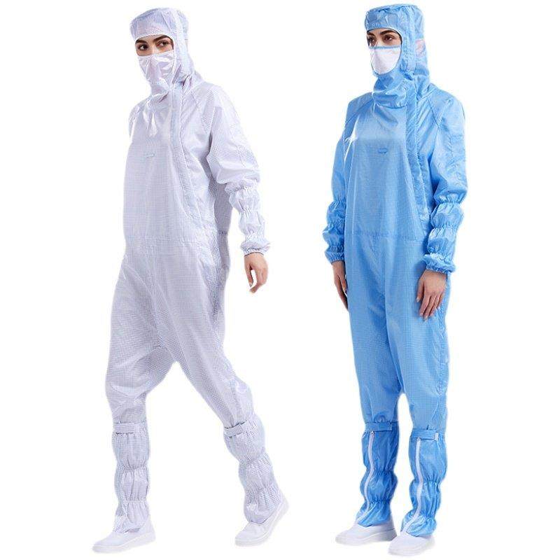 防静电连身服百级无尘服洁净车间工作服全身防护衣网格净化服男女,淘宝优惠券,粉丝福利购,淘宝优惠卷