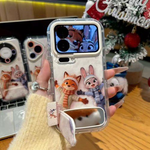 邦奥鸣兔狐狸适用于荣耀500pro手机壳400/300PRO荣耀100/90/80GTx70i保护套Magic8/7/6play9T畅玩70plus6狐尾 - 图0