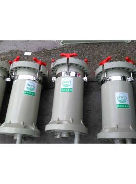 氢氟酸塑胶过滤器,耐酸多袋式PP废液过滤器生产厂家特殊生产