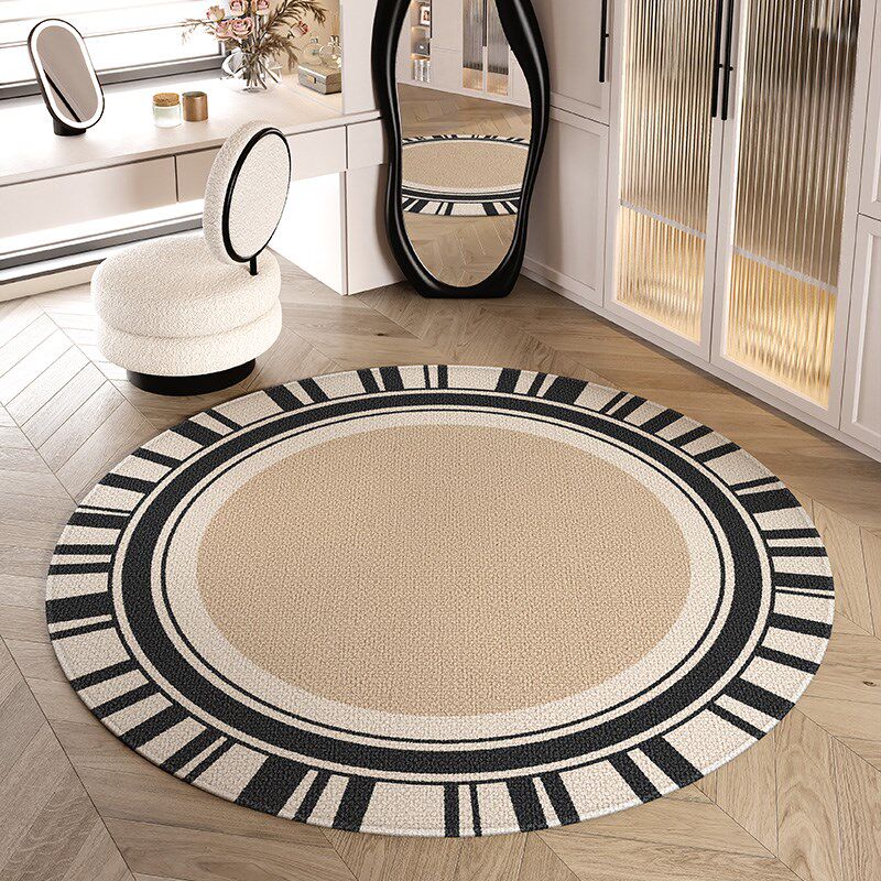 法式复古圆形地毯高级感摇椅地垫单人沙发地毯衣帽间家用轻奢垫子,淘宝优惠券,粉丝福利购,淘宝优惠卷