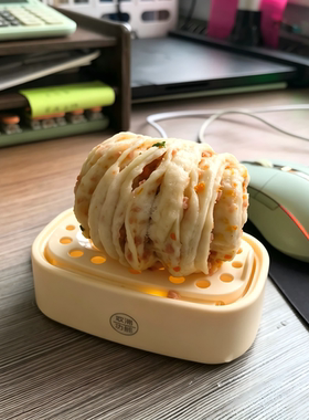 打工人热饭神奇！蒸蛋器能热花卷