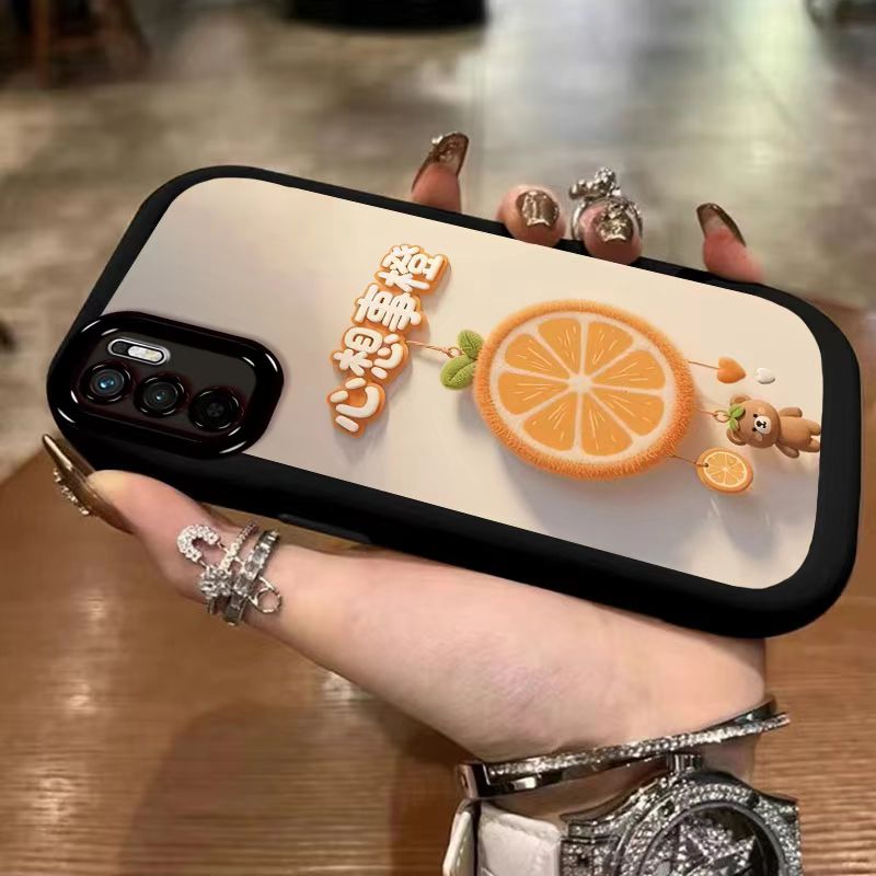 红米note10pro手机壳文字M2104K10AC软硅胶redminote10保护套5g全包边防摔m2103k19c个性创意n0te10卡通女款 - 图2