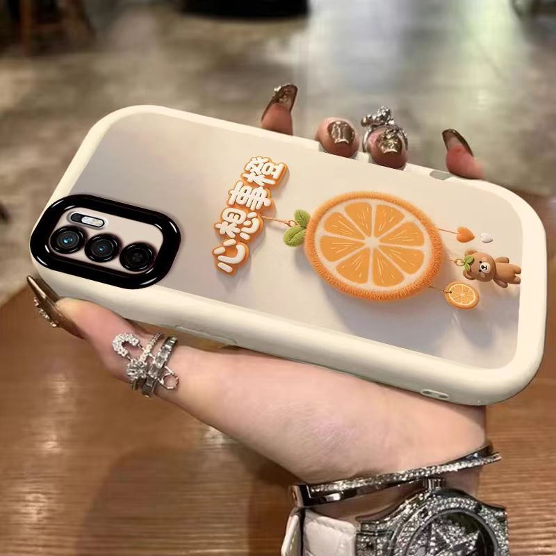 红米note10pro手机壳文字M2104K10AC软硅胶redminote10保护套5g全包边防摔m2103k19c个性创意n0te10卡通女款 - 图3