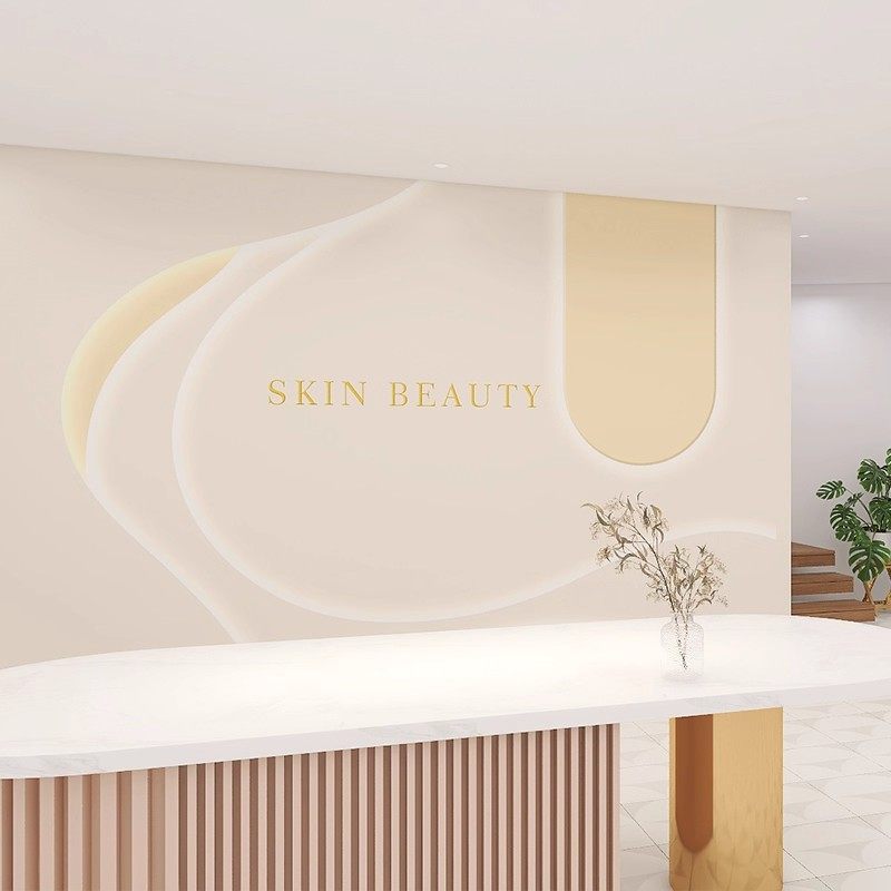 3d简约奶油风墙纸高级感墙纸公司服装店瑜伽馆美容院前台背景壁布,淘宝优惠券,粉丝福利购,淘宝优惠卷