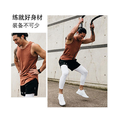 ASRV美式夏季运动短裤男多口袋田径跑步马拉松速干透气外穿训练裤 - 图1