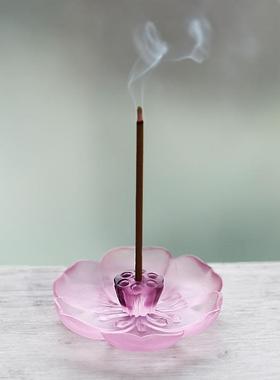 琉璃线香香插摆件家居客厅办公桌面茶室摆放熏香散香器茶具配件