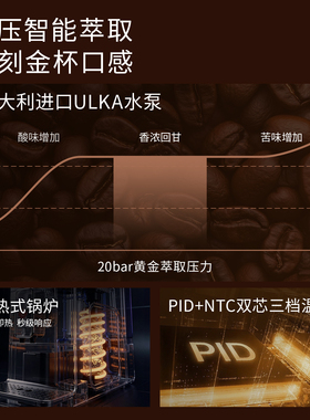 [礼物]Tims天好Q3意式全自动咖啡机冷萃研磨一体小型家用美式奶泡