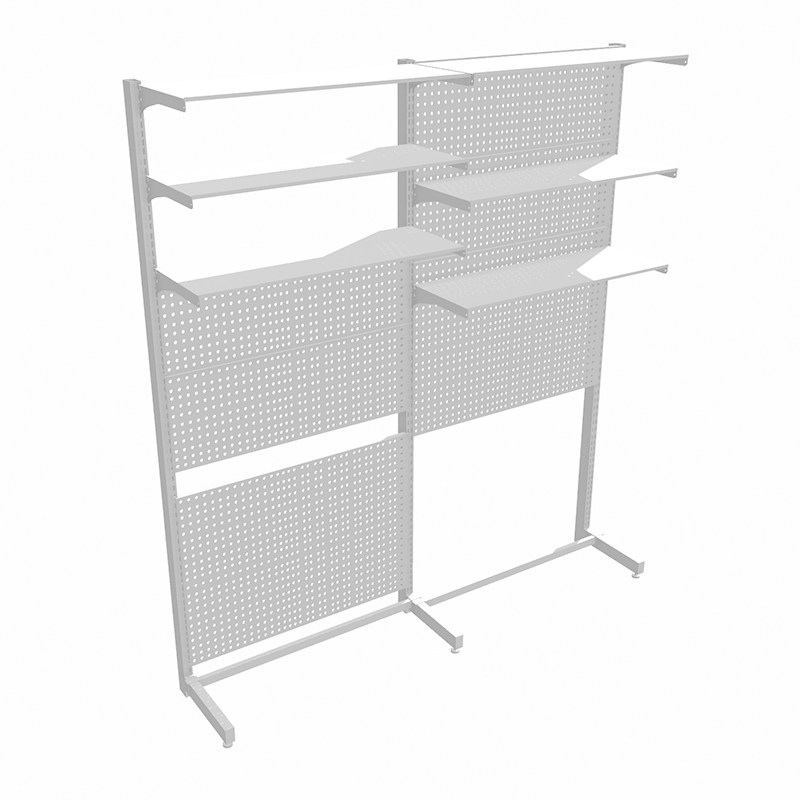 Poverty Aesthetics Hardware Perforated Board Bookshelf Reinforced Shelf Storage Rack Internet Celebrity Rental Floor V Floor-Free Punch Shelf