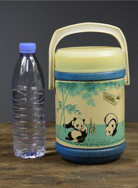 老式保温桶古董冰棒冰桶冰淇淋桶覆古旧热708090旧对象装饰道具