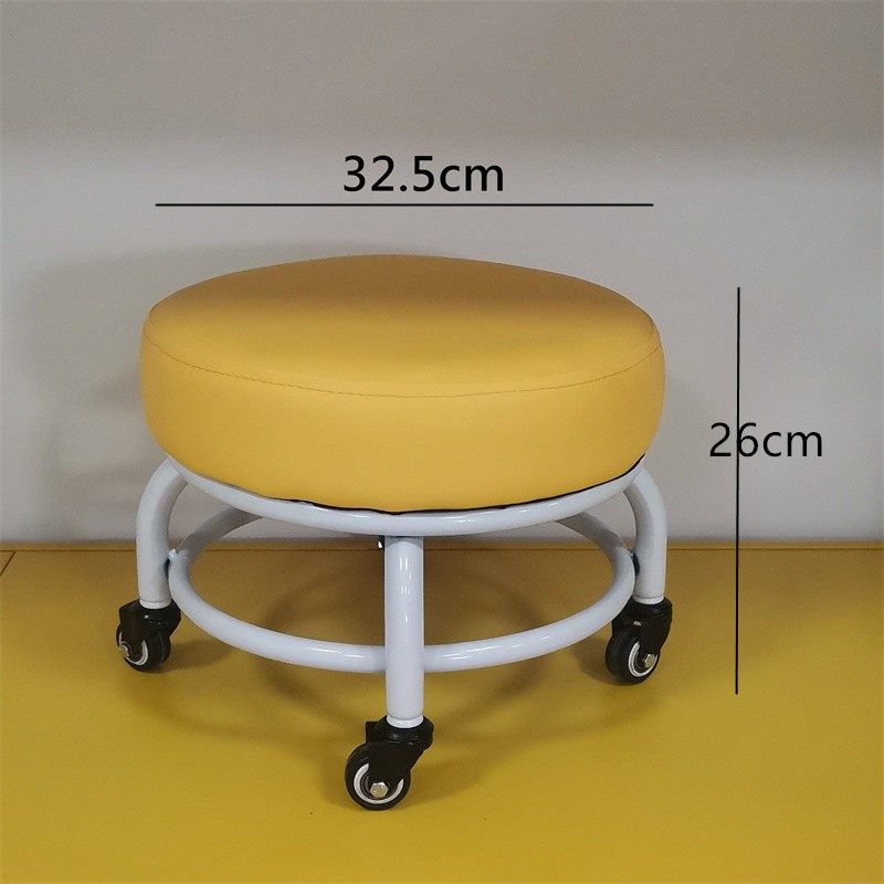 家用可移动儿童转椅亚克力透明椅子带娃学步滑轮矮凳万向轮小凳子,淘宝优惠券,粉丝福利购,淘宝优惠卷