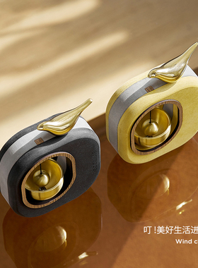 EMITDOOG进门提醒小鸟摆件家居饰品多巴胺风铃门铃装饰品礼物