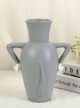 汤姆猫花瓶摆件客厅插和