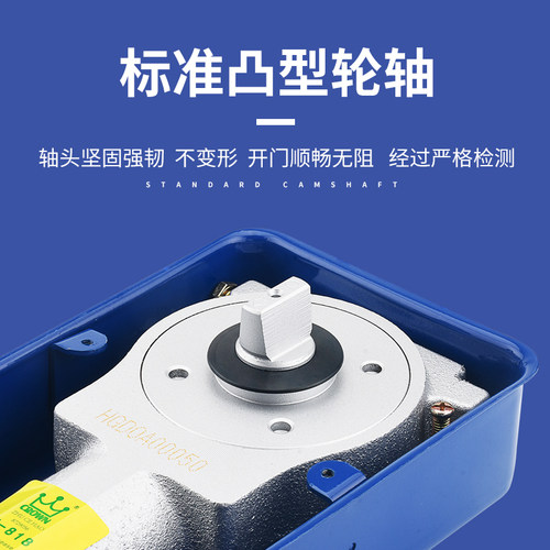 上海皇冠地弹簧H220-B有框门无框玻璃门木门N818地弹璜不限位地簧 - 图1