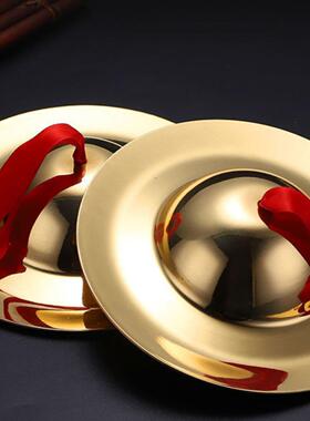 铪子击打乐器响铜镲手工铜钹京镲水陆法会佛具合子铙镲铙钹