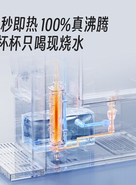 宜米制冰管线冰块饮水冰饮台式制冰免安装冷热冷热一体
