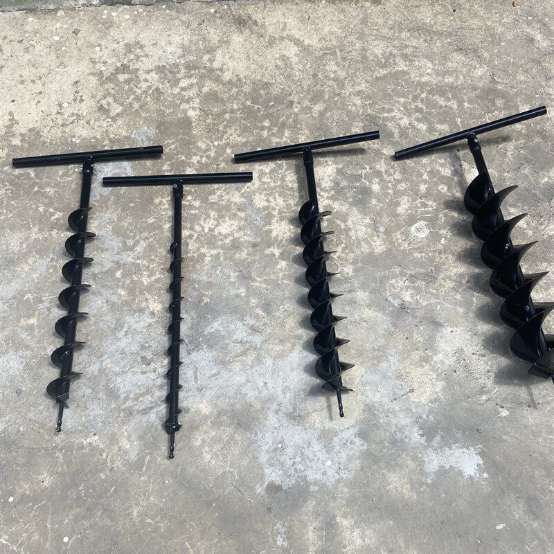 地钻钻头手动手柄人工挖坑神器手动钻孔器开孔打桩手动螺旋地钻头,淘宝优惠券,粉丝福利购,淘宝优惠卷