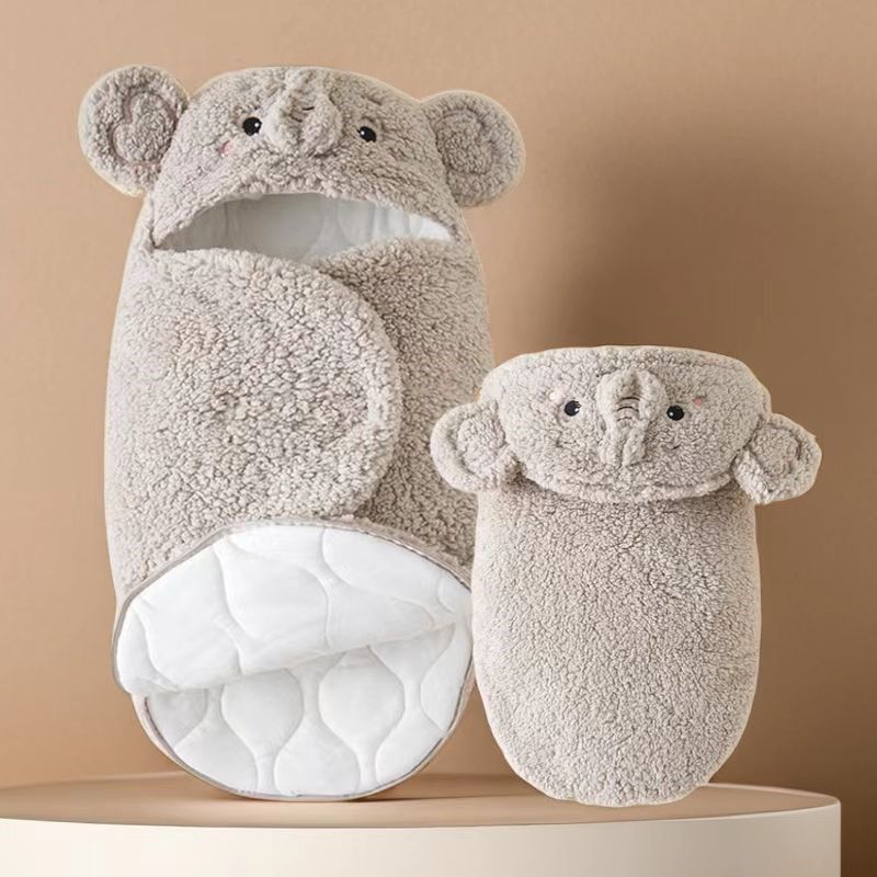 婴儿睡袋秋冬加厚新生儿包被防踢被刚出生宝宝抱被防惊跳外出包裹,淘宝优惠券,粉丝福利购,淘宝优惠卷