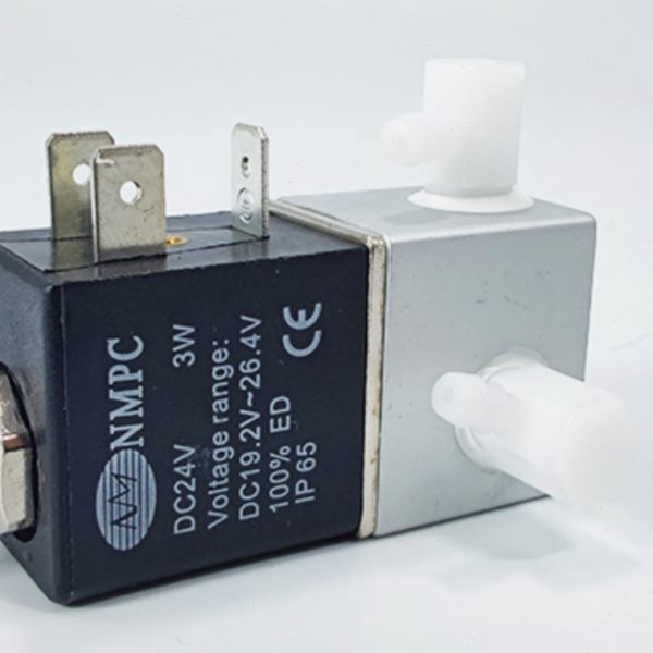NMPC点胶机电磁阀DC12V/24V 3W三通3V1-06南韬982/983A点胶机配件 - 图1