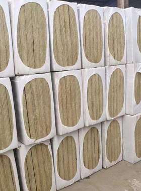 外墙保温隔热岩棉板隔墙围挡憎水防火岩棉板高密度隔音板净化板