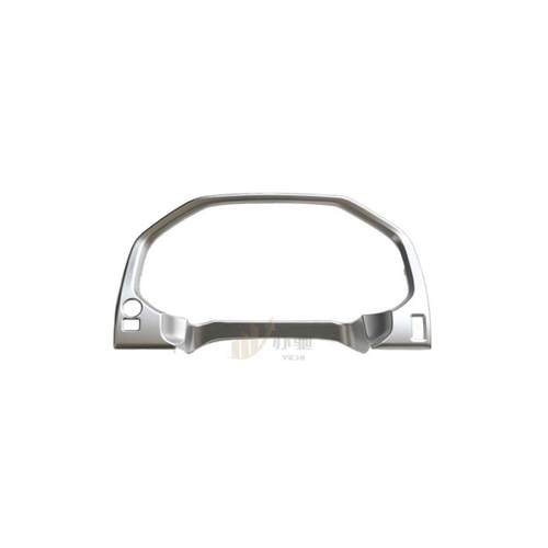 适用于18款丰田普拉多霸道仪表盘装饰框贴片仪表台改装内饰条配件 - 图0