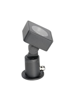 小功率LED4W方形投光灯防水聚光灯照明射树灯草坪照树园林景观亮