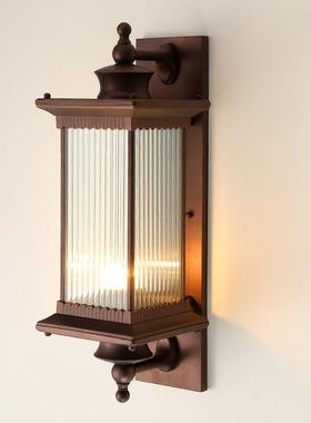 中式户外室内两用防水壁灯别墅大门外墙阳台壁灯创意复古简约灯具