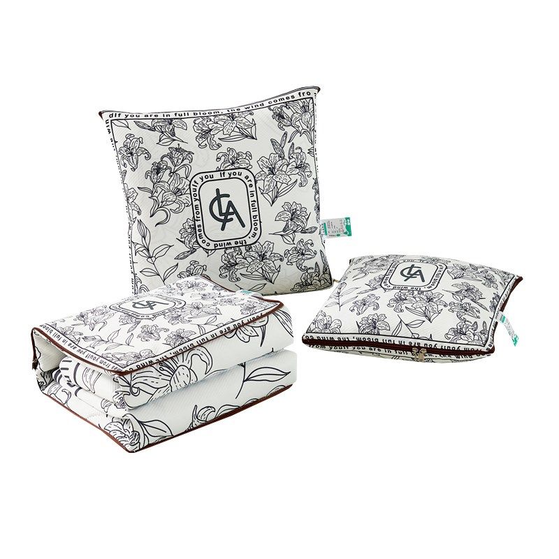 抱枕被子二合一车载两用办公室午睡沙发靠枕夏凉被空调被折叠毯子,淘宝优惠券,粉丝福利购,淘宝优惠卷