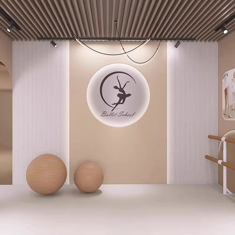 3d舞蹈室前台墙纸壁画教育艺术培训中心机构教室墙布装饰背景墙,淘宝优惠券,粉丝福利购,淘宝优惠卷