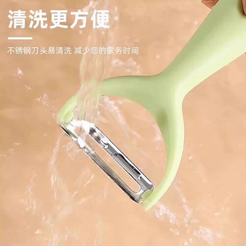 切菜削皮刀家用不锈钢削皮器瓜刨甘蔗削皮刀土豆刮皮刀厨房小刀具 - 图2