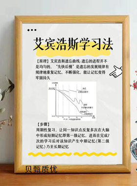 提高学习相框好习惯的六种方法