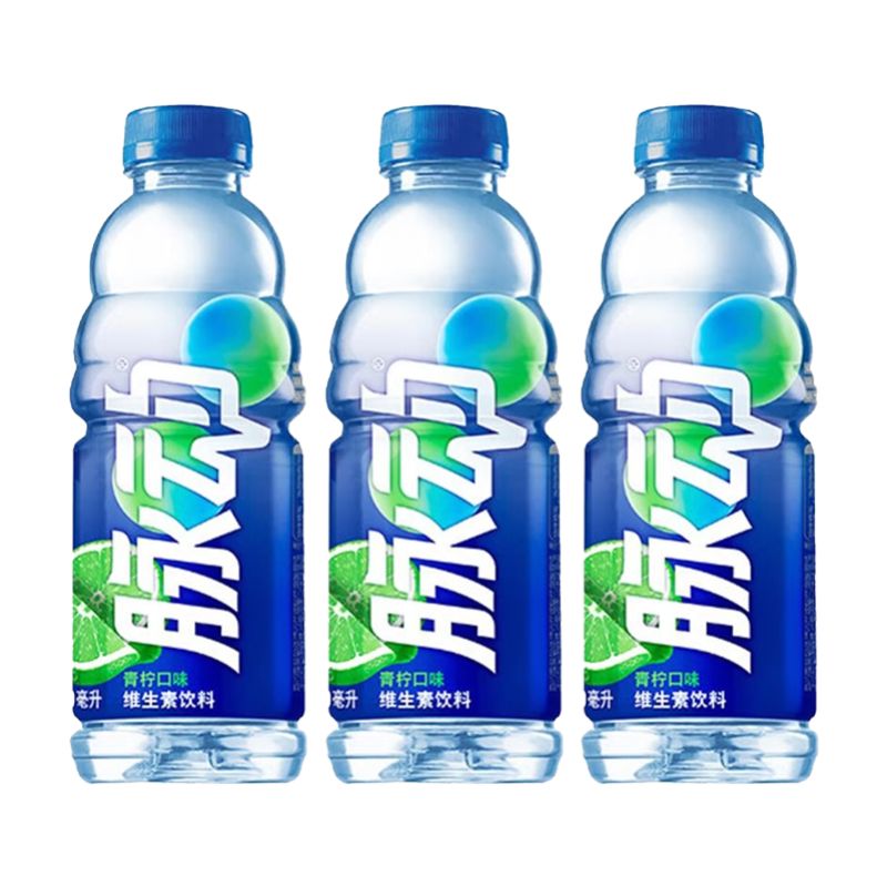 直接拍下9.9元 脉动青柠口味饮料600ml*3瓶