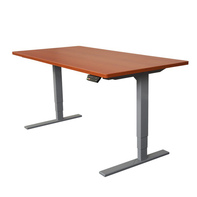 泠泠岛电动升降桌 智能可调节高度电脑桌 简约站立式办公升降桌子 - 图3