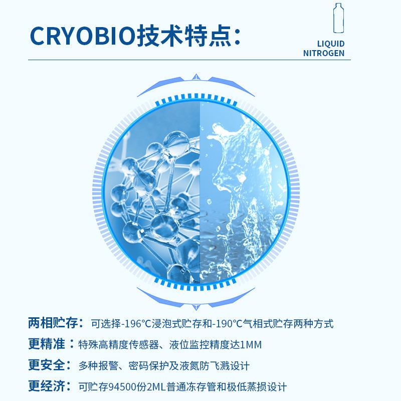 气相液氮存储系统不锈钢气相液氮罐生物液氮罐干胞大口径YDD容器 - 图2