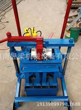 移动式小型制砖机空心砖透水砖马路花砖标砖生产机器昱梁机械设备
