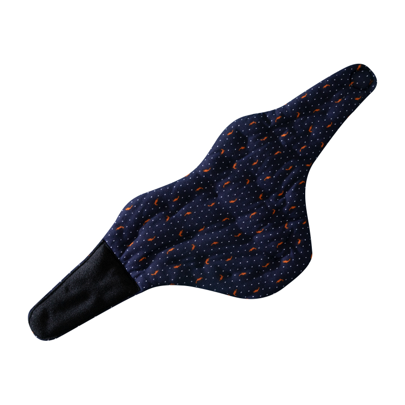 纯棉花护颈带男士居家办公护颈椎脖套睡觉颈部保暖护脖子防寒颈套 - 图2