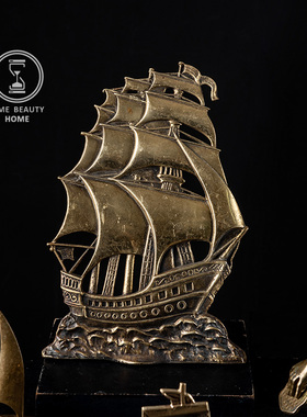 12.29 精 欧美F组 黄铜摆件 旧物vintage家居摆饰 西洋古董软装