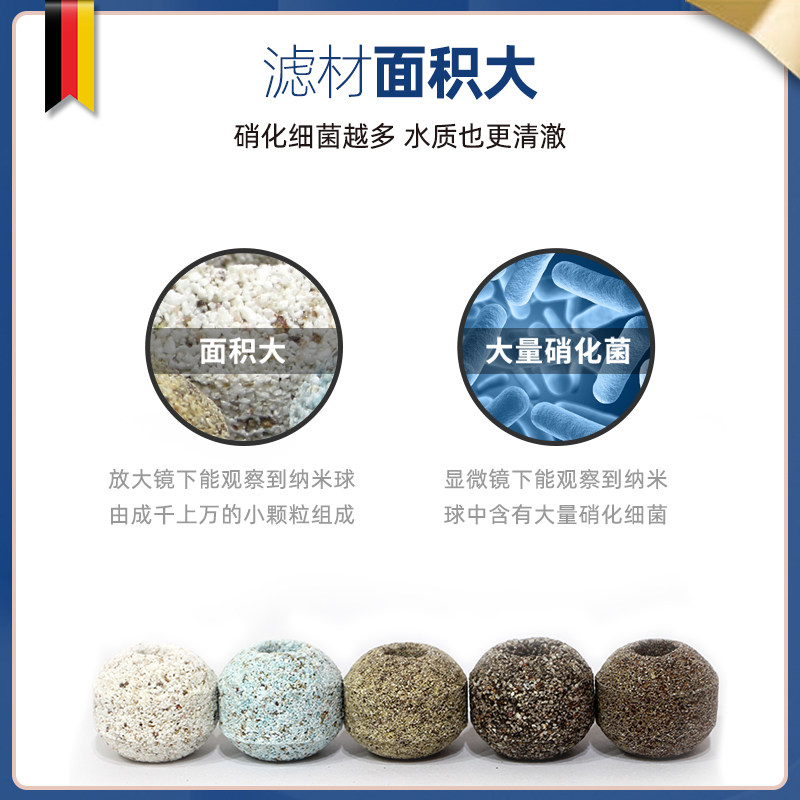 安彩鱼缸过滤材料细菌屋滤材净水培菌鱼缸龟缸专用过滤陶瓷纳米球,淘宝优惠券,粉丝福利购,淘宝优惠卷