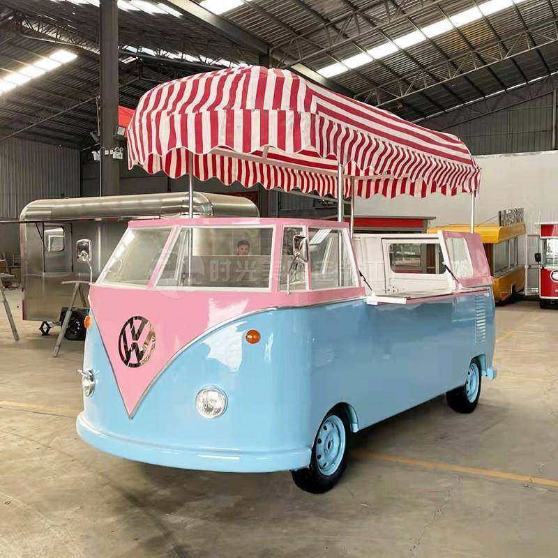 复古t1餐车商用移动多功能美食小吃摆摊车网红奶茶咖啡售卖车,淘宝优惠券,粉丝福利购,淘宝优惠卷