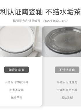 德国玻璃煮茶壶办公室多功能小型迷你家用全自动一人养生壶AI