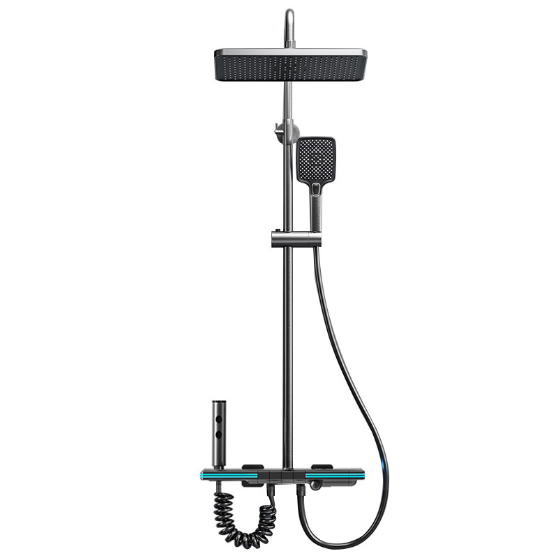 热销款【日本原装】全铜恒温过滤沐浴花洒套装增压花洒喷头