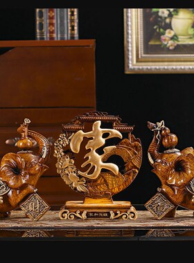 泰国招财吸财吸水一对象树脂大象客厅家居工艺品小饰品小象