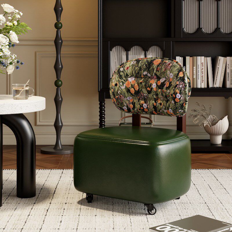 溜溜椅万向轮小家用矮凳实木小板凳客厅小椅子滑轮沙发凳,淘宝优惠券,粉丝福利购,淘宝优惠卷