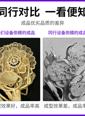 全自动倒模机 金银首饰工艺品铸造机 铜件摆件倒模设备厂家