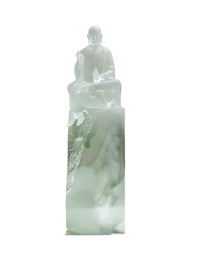 京铜琉璃地藏真琉璃摆件家用供奉