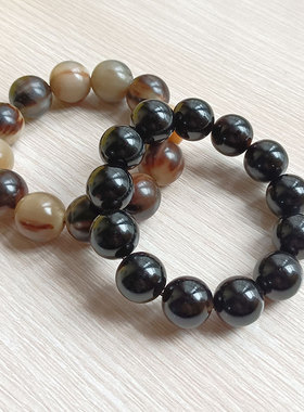 真品牛角手串手链佛珠