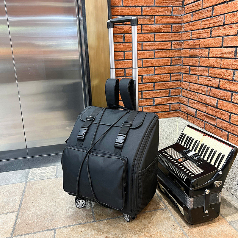 滑轮包48/60/72/80/96/z120贝斯手风琴滑轮拉杆包双肩加厚防震防,淘宝优惠券,粉丝福利购,淘宝优惠卷