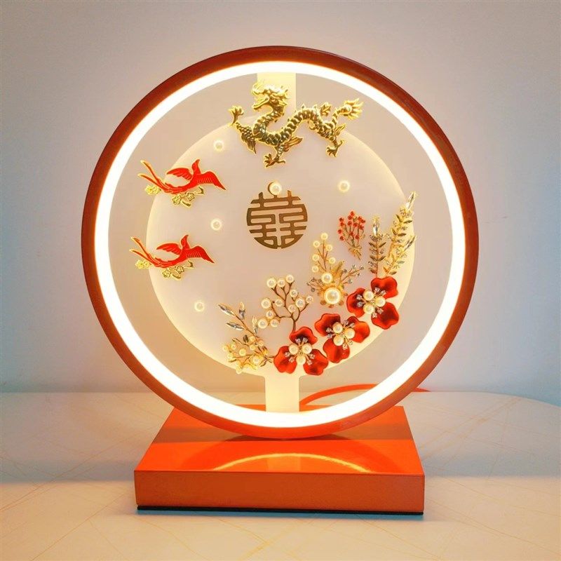 新婚礼物送新人新娘订婚礼物结婚台灯中式古典婚礼实用一对长明灯,淘宝优惠券,粉丝福利购,淘宝优惠卷