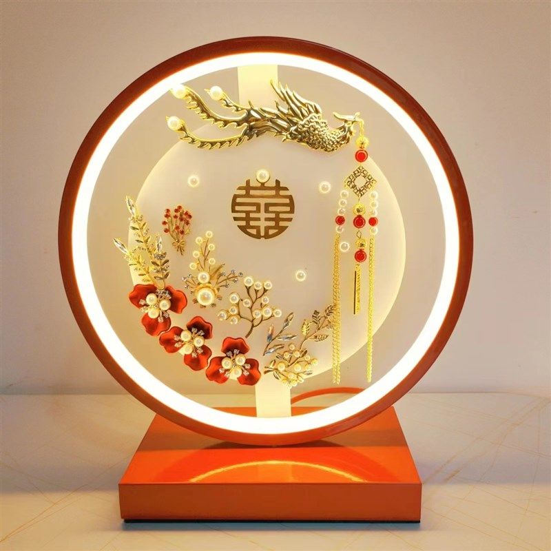 新婚礼物送新人新娘订婚礼物结婚台灯中式古典婚礼实用一对长明灯,淘宝优惠券,粉丝福利购,淘宝优惠卷