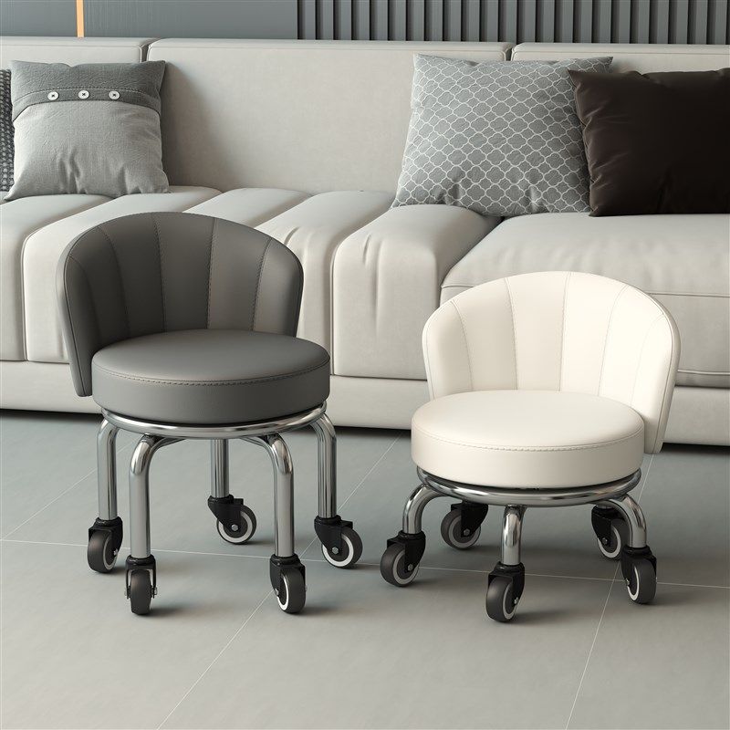 万向轮家用靠背小板凳滑轮矮凳美缝儿童学步凳,淘宝优惠券,粉丝福利购,淘宝优惠卷