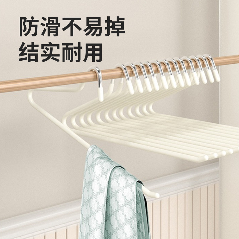 四万公里不锈钢裤夹裙架专用衣架家用挂衣防滑Z字无痕多功能收纳,淘宝优惠券,粉丝福利购,淘宝优惠卷
